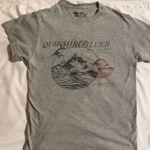 Quiksilver S T-shirt, Gray